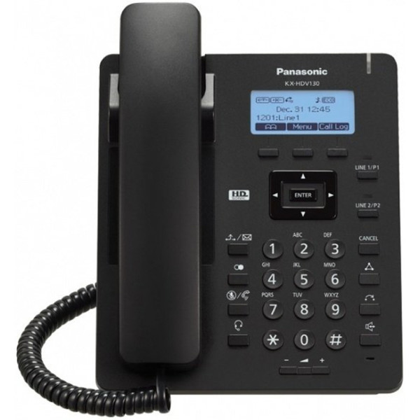 

Проводной телефон Panasonic KX-HDV130RUB Black