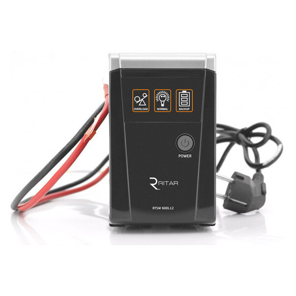 

ИБП Ritar RTSW-500 LED (300Вт) 12В с правильной синусоидой