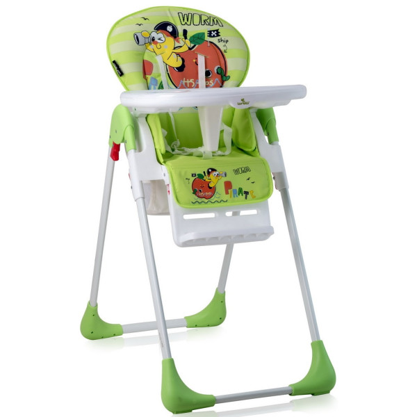 

Стульчик для кормления Bertoni TUTTI FRUTTI (green worm)