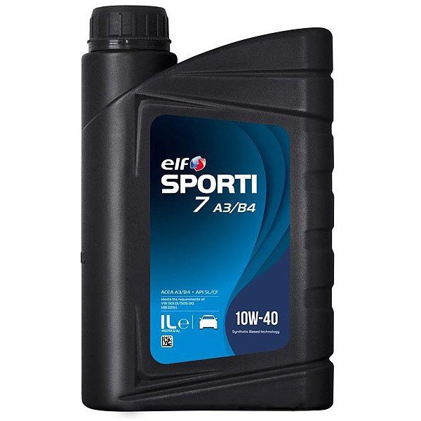 

Моторное масло ELF SPORTI 7 A3/B4 10W-40 (1л)