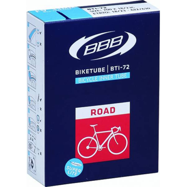 

BBB BTI-72 700*18/23C F/V super lite 48мм 18-25-622-630 (8716683041361)