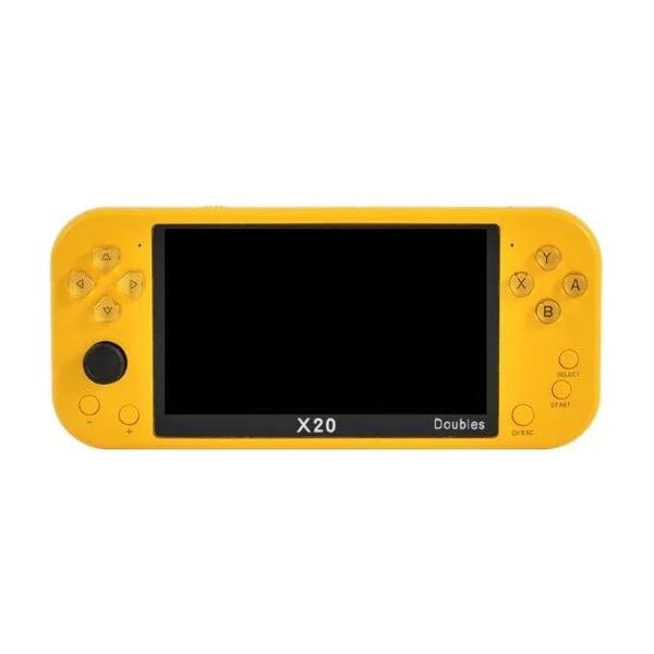 

Игровая приставка X20 / 8GB / 5,1 дюймов LCD / 3000 игр / Желтая