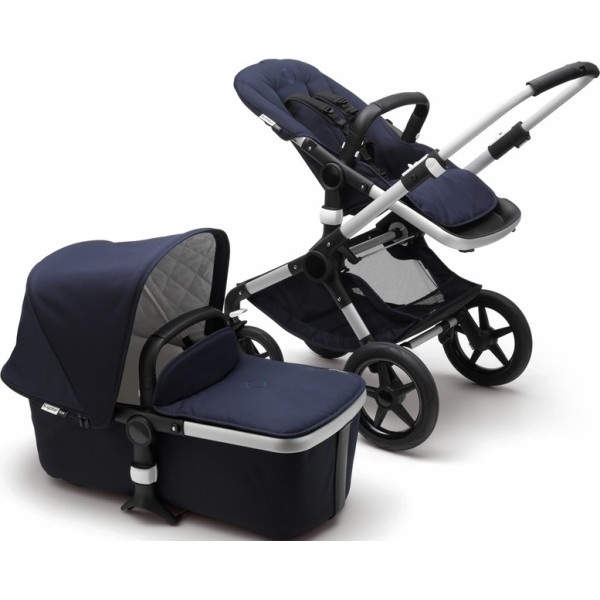 

универсальная 2 в 1 Bugaboo Fox Aluminium/Dark Navy