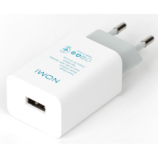 

Зарядное устройство Nomi HC05211 2,1A White