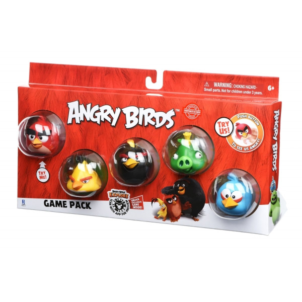 

Игровая фигурка Jazwares Angry Birds Game Pack (Core Characters) (ANB0121)