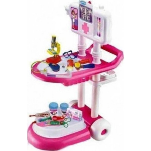 

Игровой набор LimoToy доктор 13244 Медицинская тележка (bc-by-292443)