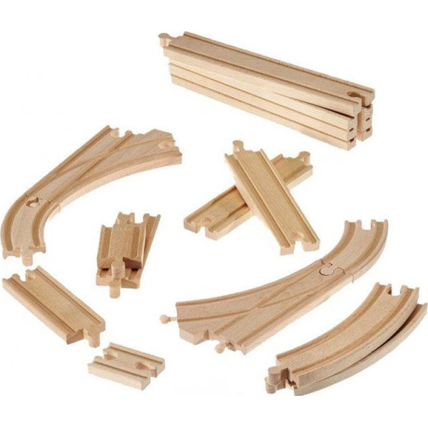 

Деревянная железная дорога BRIO Набор базовых элементов 33402