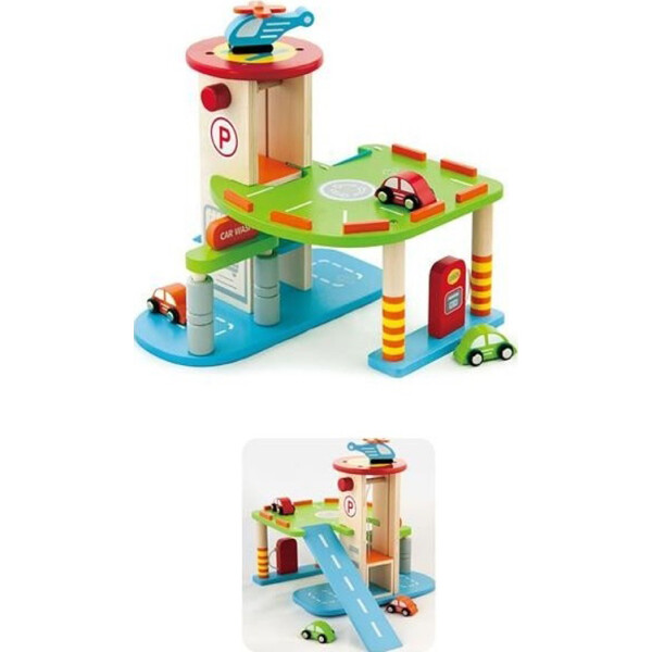 

Игровой набор Viga Toys Гараж
