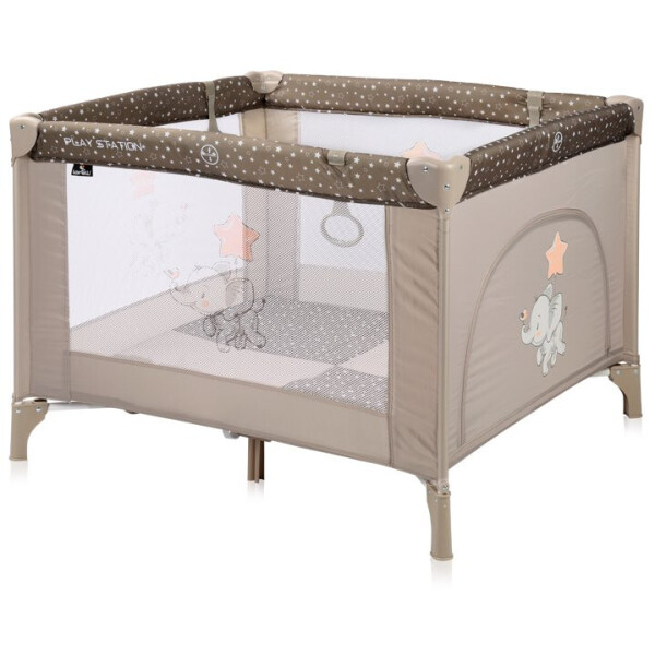 Манеж Lorelli PLAY STATION (beige elephant)
