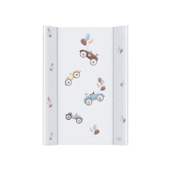 

Повивальная доска Cebababy 50x70 Retro Autumn W-200-000-640, Retro Cars, белый