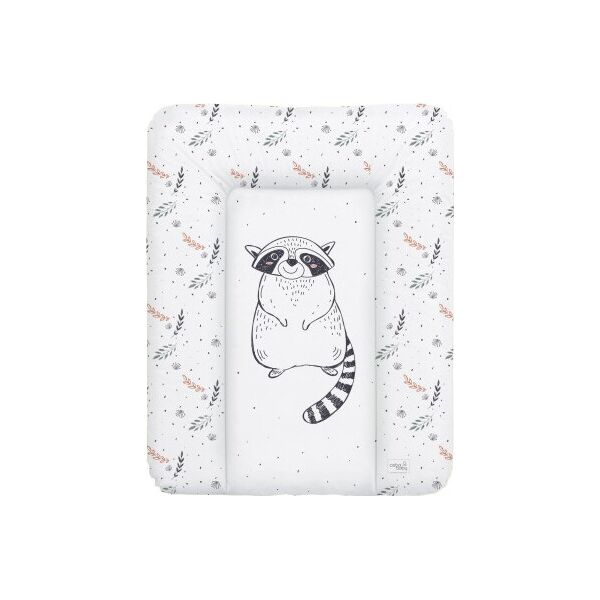 

Повивальная матрас Cebababy 50x70 Retro Autumn W-143-000-640, Raccoon, белый
