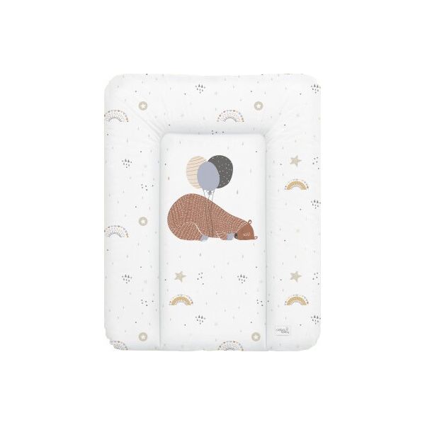 

Повивальная матрас Cebababy 50x70 Retro Autumn W-143-000-638, Big Bear, белый