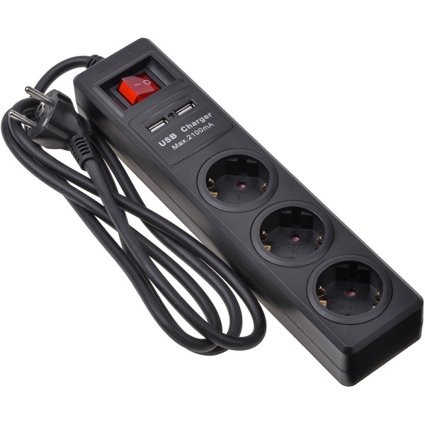

Сетевой фильтр 2E Accessories 2E-U03ESUM1.8
