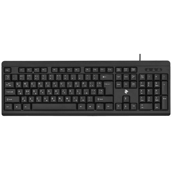 

Клавиатура 2E KS108 USB Black (2E-KS108UB)