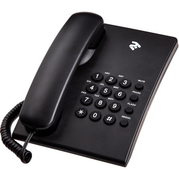 

Проводной телефон 2E AP-210 Black (680051628745)