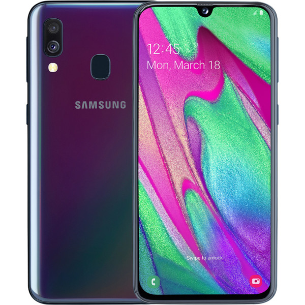 

Samsung Galaxy A40 2019 4/64GB Black (SM-A405FZKDSEK)