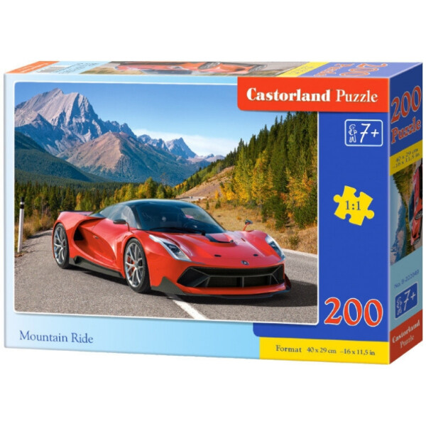 

Пазлы Castorland "Автомобиль в горах " 200 эл. (В-222049)