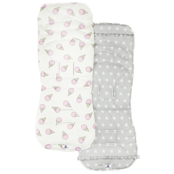 

Матрасик в коляску Merrygoround Ice cream pink 80х30 см