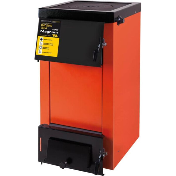 

Твердотопливный котел Thermo Alliance Magnum SSF 16 с плитой