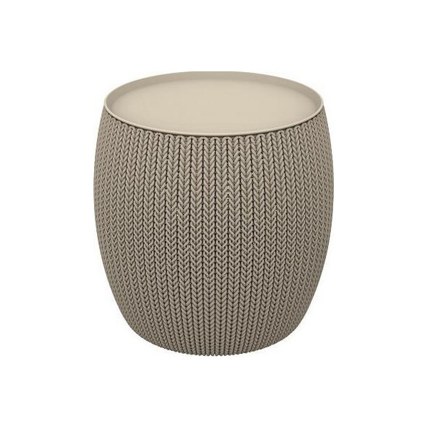 

Стол-сундук Keter KNIT COZIES бежевый (7290106932197)