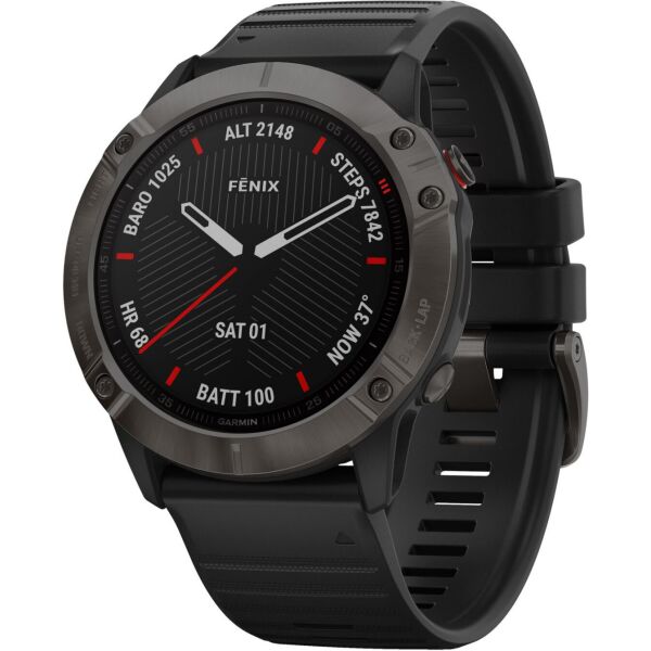 

Смарт-часы Garmin fenix 6X Pro and Sapphire editions, Sapphire, Carbon Gray D (010-02157-11)