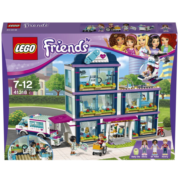 

Конструктор LEGO Friends Клиника Хартлейк-Сити (41318)