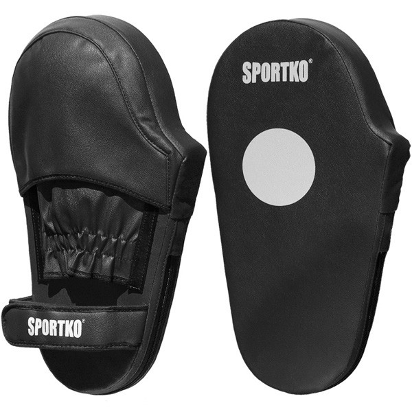 

Лапы для кикбоксинга Sportko ПД4 черные (4626)
