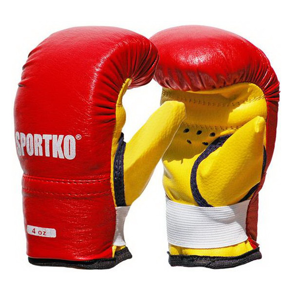 

Перчатки боксерские Sportko ПД2-4- oz (унций) красный (5174)
