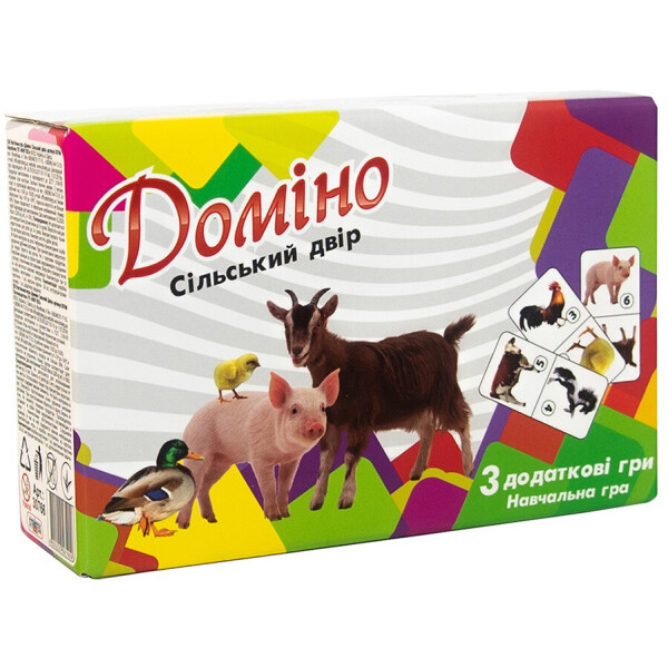 

Домино Strateg Сельский дворик, укр. (30766)