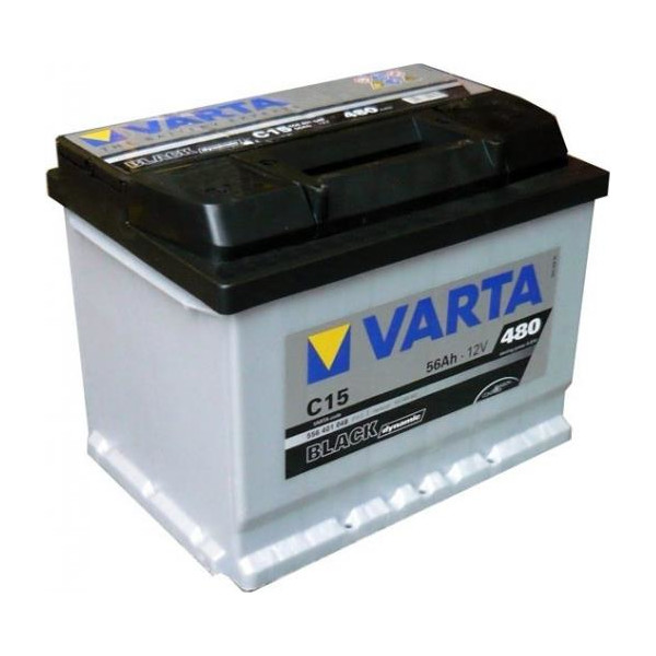

Автомобильный аккумулятор VARTA 6СТ-56 Black Dynamic (C15)