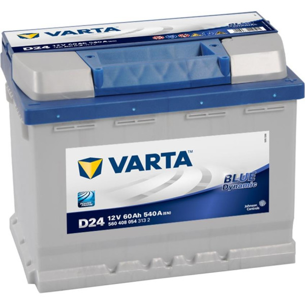 

Автомобильный аккумулятор VARTA 6СТ-60 BLUE Dynamic (D24)