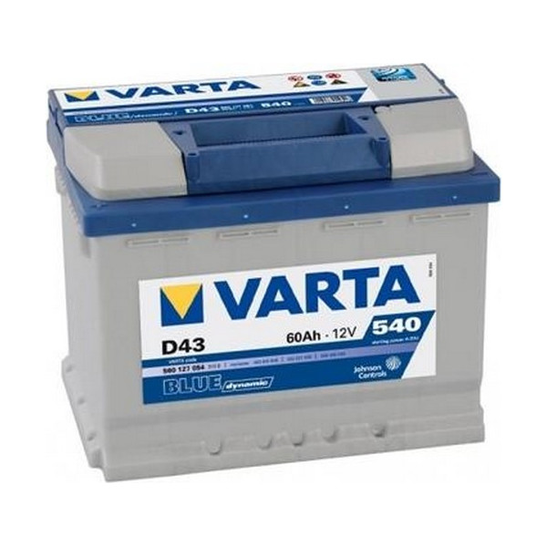 

Автомобильный аккумулятор VARTA 6СТ-60 BLUE Dynamic (D43)