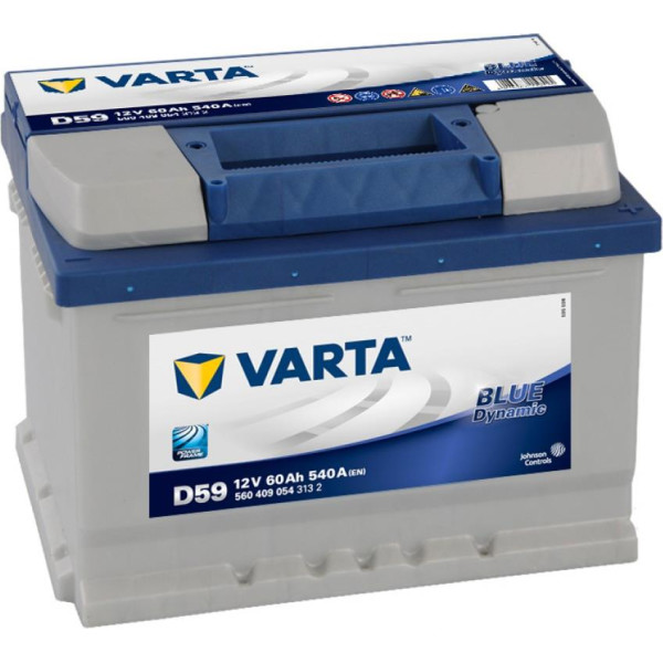 

Автомобильный аккумулятор VARTA 6СТ-60 BLUE Dynamic (D59)