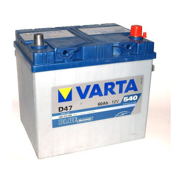 

Автомобильный аккумулятор VARTA 6СТ-60 BLUE Dynamic (D47)