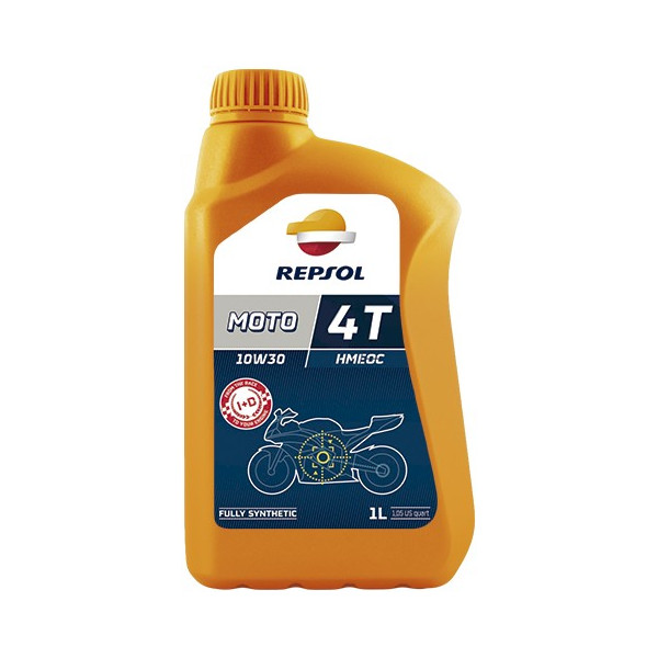 

Моторное масло Repsol MOTO RACING HMEOC 4T 10W30 CP-1 (RP160D51)