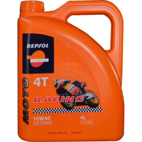 

Моторное масло Repsol MOTO RACING 4T 10W40 CP-4 (RP160N54)