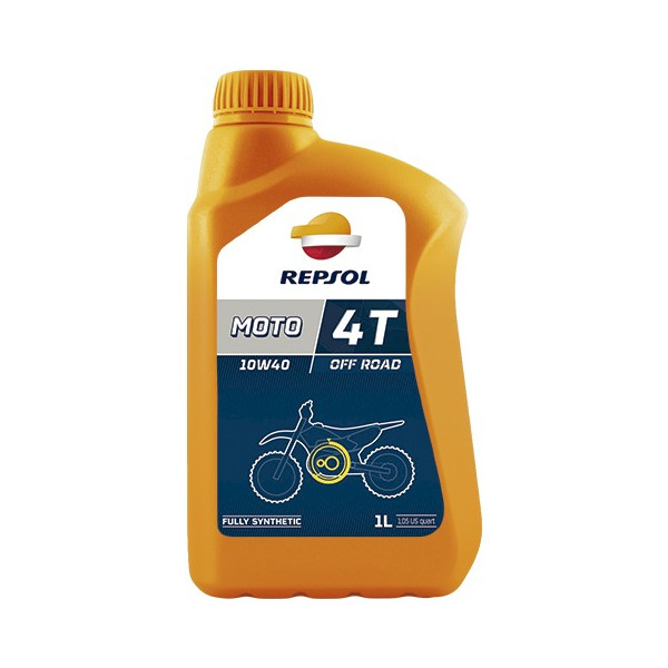 

Моторное масло Repsol MOTO OFF ROAD 4T 10W40 CP-1 (RP162N51)