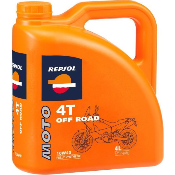 

Моторное масло Repsol MOTO OFF ROAD 4T 10W40 CP-4 (RP162N54)