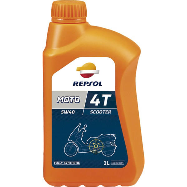 

Моторное масло Repsol MOTO SCOOTER 4T 5W40 CP-1 (RP164L51)