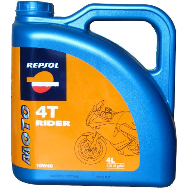 

Моторное масло Repsol MOTO RIDER 4T 10W40 CP-4 (RP165N54)