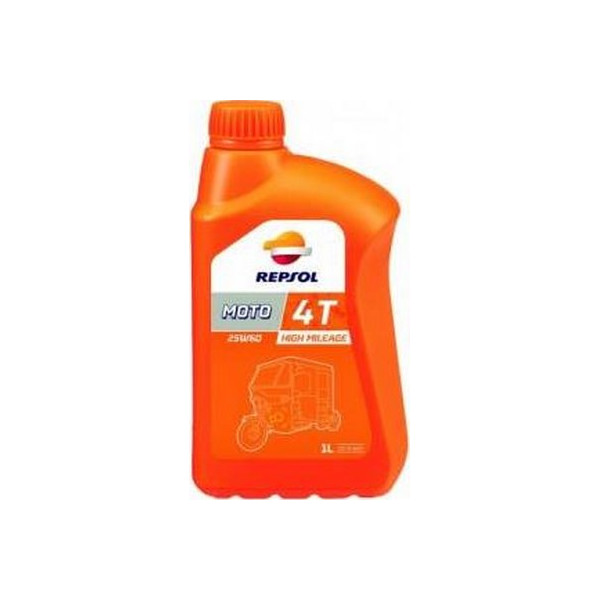 

Моторное масло Repsol MOTO HIGH MILEAGE 4T 25W60 CP-1 (RP181I51)