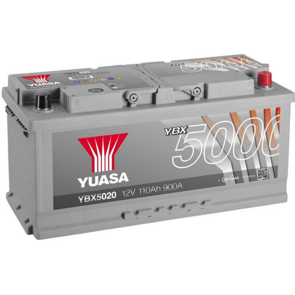 

Yuasa 12V 110Ah Silver High Perf. YBX5020 (0)