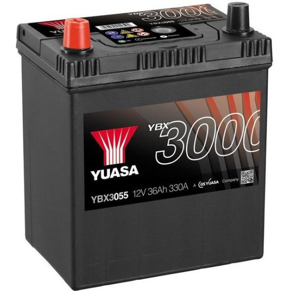 

Автомобильный аккумулятор Yuasa 12V 40Ah SMF Battery Japan YBX3055 (0)