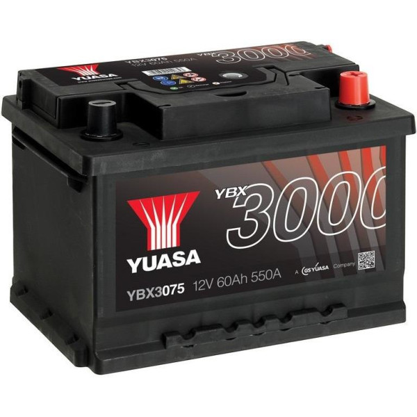 

Yuasa 12V 60Ah SMF Battery YBX3075 (0)