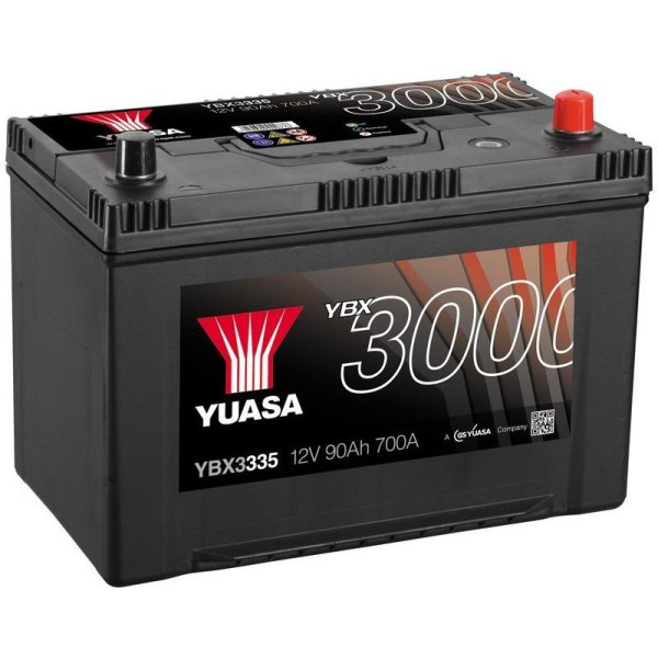 

Yuasa 12V 90Ah SMF Battery Japan YBX3335 (0)