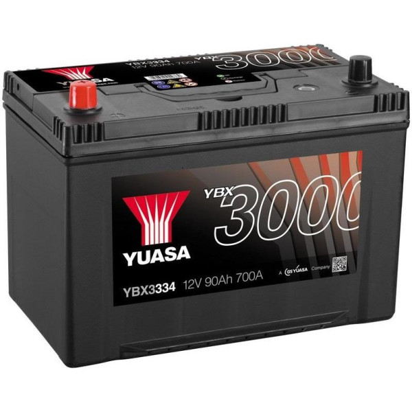 

Yuasa 12V 90Ah SMF Battery Japan YBX3334 (1)