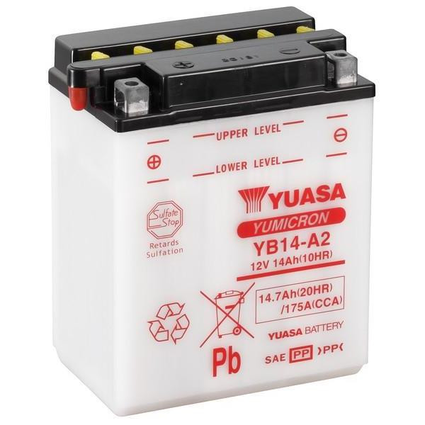 

МОТО Yuasa 12V 14,7Ah YuMicron Battery YB14-A2