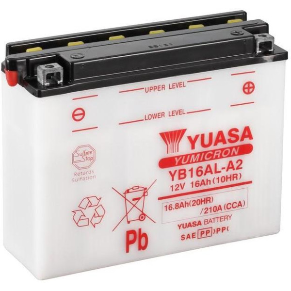 

МОТО Yuasa 12V 16,8Ah YuMicron Battery YB16AL-A2
