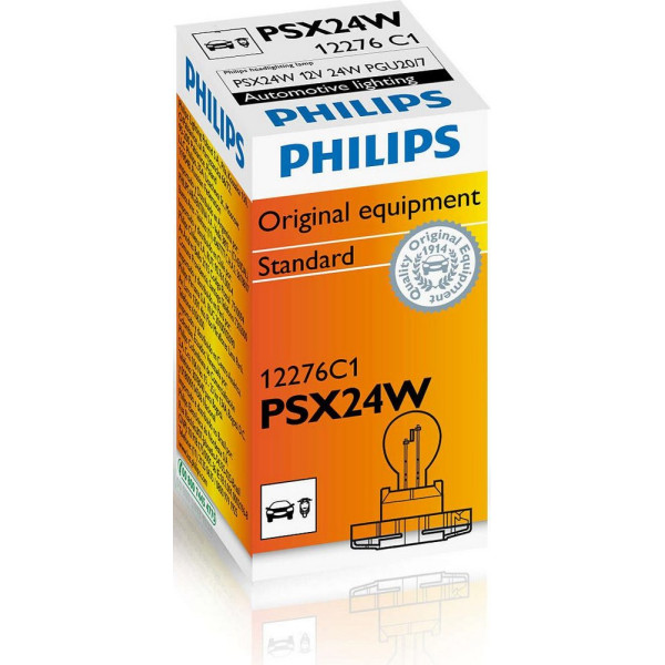 

Автолампа накаливания Philips PSX24W Vision, 1шт/картон (12276C1)