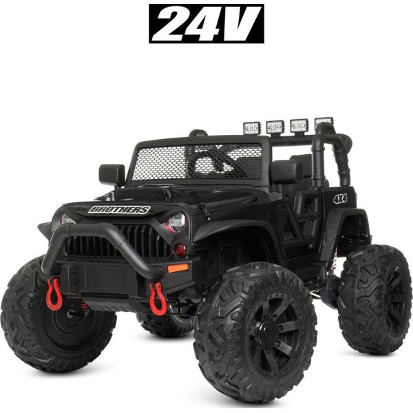 

Электромобиль Джип M 4553EBLR-2(24V) черный BAMBI